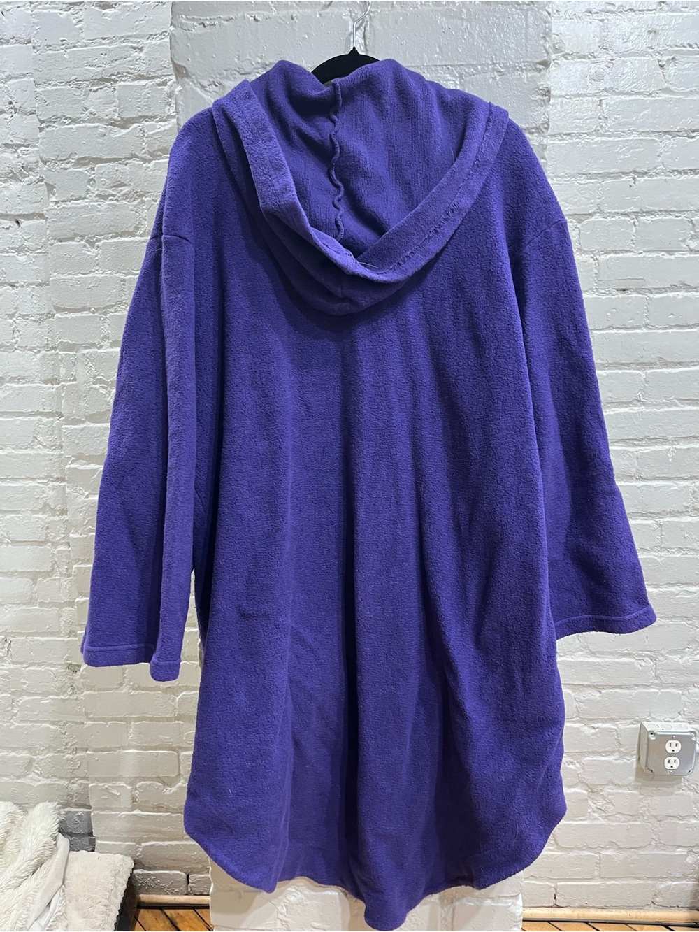 MOVING SALE! Blue Fish Hooded Jacket - Picture 6 of 7
